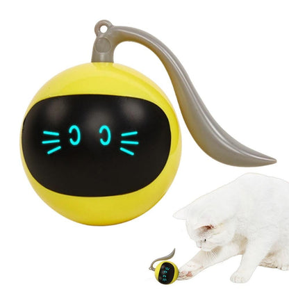 Electric Automatic Rolling Chase Ball Toy Interactive Cat Ball Toy Light Blue V1263-JX-6900