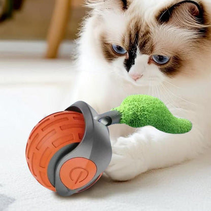 3Pcs Automatic Moving Ball Toy for Cat Indoor Play Interactive Rotating Ball Toys V1263-JX-6905