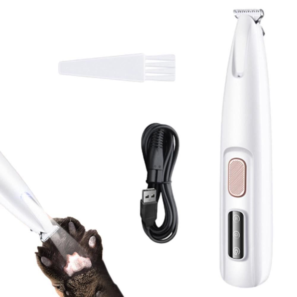 Electric Pet Trimmer Multifunctional Pet Hair Clippers with LED Light Pet Grooming Tools V1263-JX-6910
