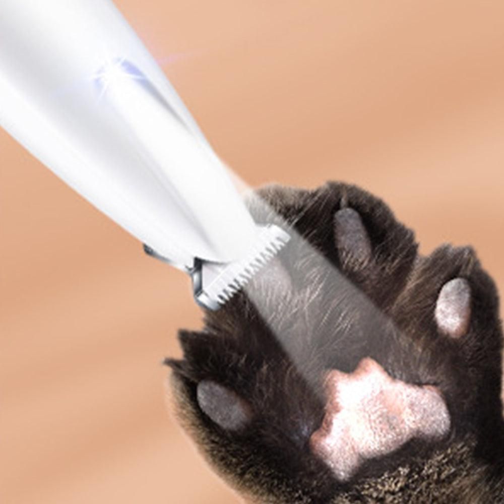 Electric Pet Trimmer Multifunctional Pet Hair Clippers with LED Light Pet Grooming Tools V1263-JX-6910