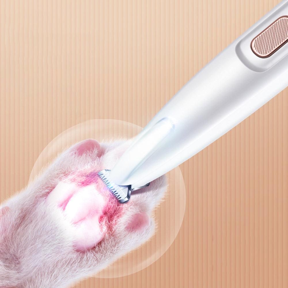 Electric Pet Trimmer Multifunctional Pet Hair Clippers with LED Light Pet Grooming Tools V1263-JX-6910