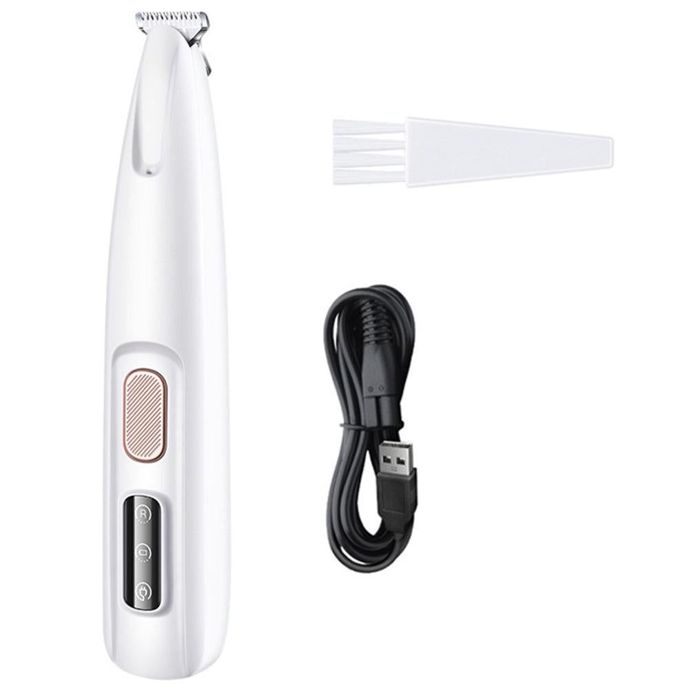 Electric Pet Trimmer Multifunctional Pet Hair Clippers with LED Light Pet Grooming Tools V1263-JX-6910