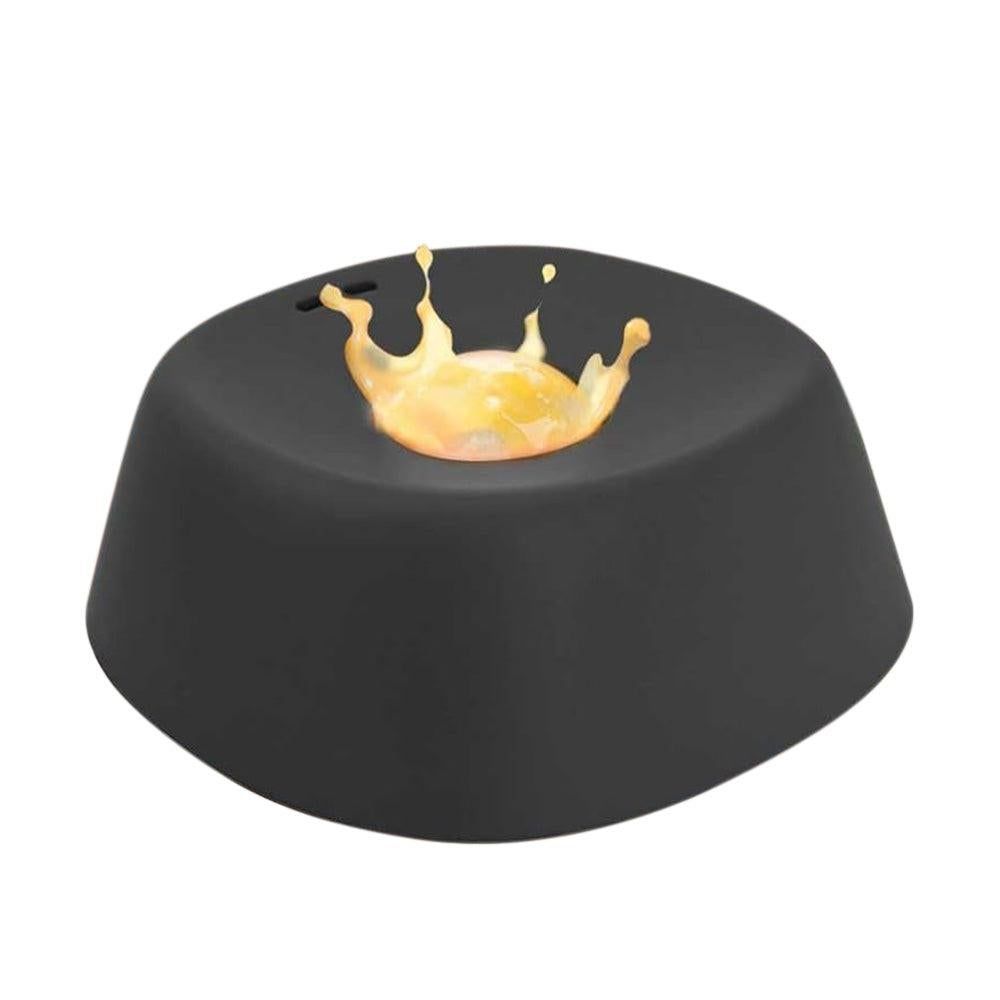 Slow Feeder Dog Bowl with Rolling Ball for Treats Snacks Training Black V1263-JX-6911