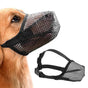Soft Mesh Covered Dog Muzzle with Adjustable Straps Anti-Biting Breathable Pet Muzzle XL V1263-JX-6914