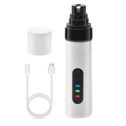 2-Mode Silent Pet Grooming Nail Grinder Rechargeable Dog Nail Trimmer V1263-JX-6915