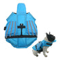 Dog Life Jacket Wings Pet Life Vest Adjustable Dog Flotation Swim Vest Blue - M V1263-JX-6918-3