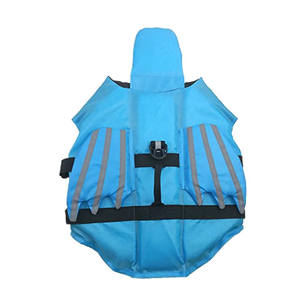 Dog Life Jacket Wings Pet Life Vest Adjustable Dog Flotation Swim Vest Blue - M V1263-JX-6918-3