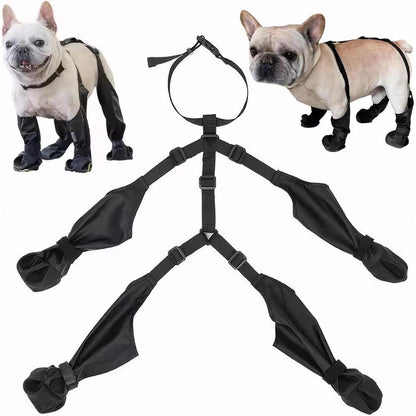 Waterproof Pet Boots Dog Rain Shoes for Outdoor Use - XS V1263-JX-6920-1