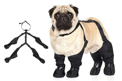 Waterproof Pet Boots Dog Rain Shoes for Outdoor Use - S V1263-JX-6920-2