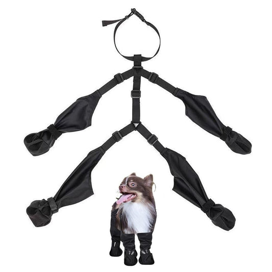 Waterproof Pet Boots Dog Rain Shoes for Outdoor Use - L V1263-JX-6920-4
