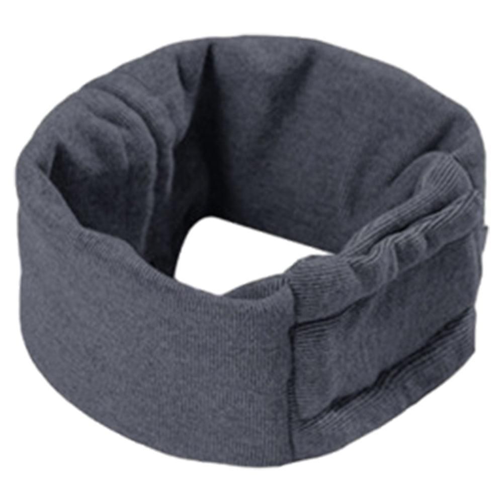 Dog Calming Ear Wraps Ear Protection Cover Pet Dog Head Muff Dark Gray - L V1263-JX-6922-3