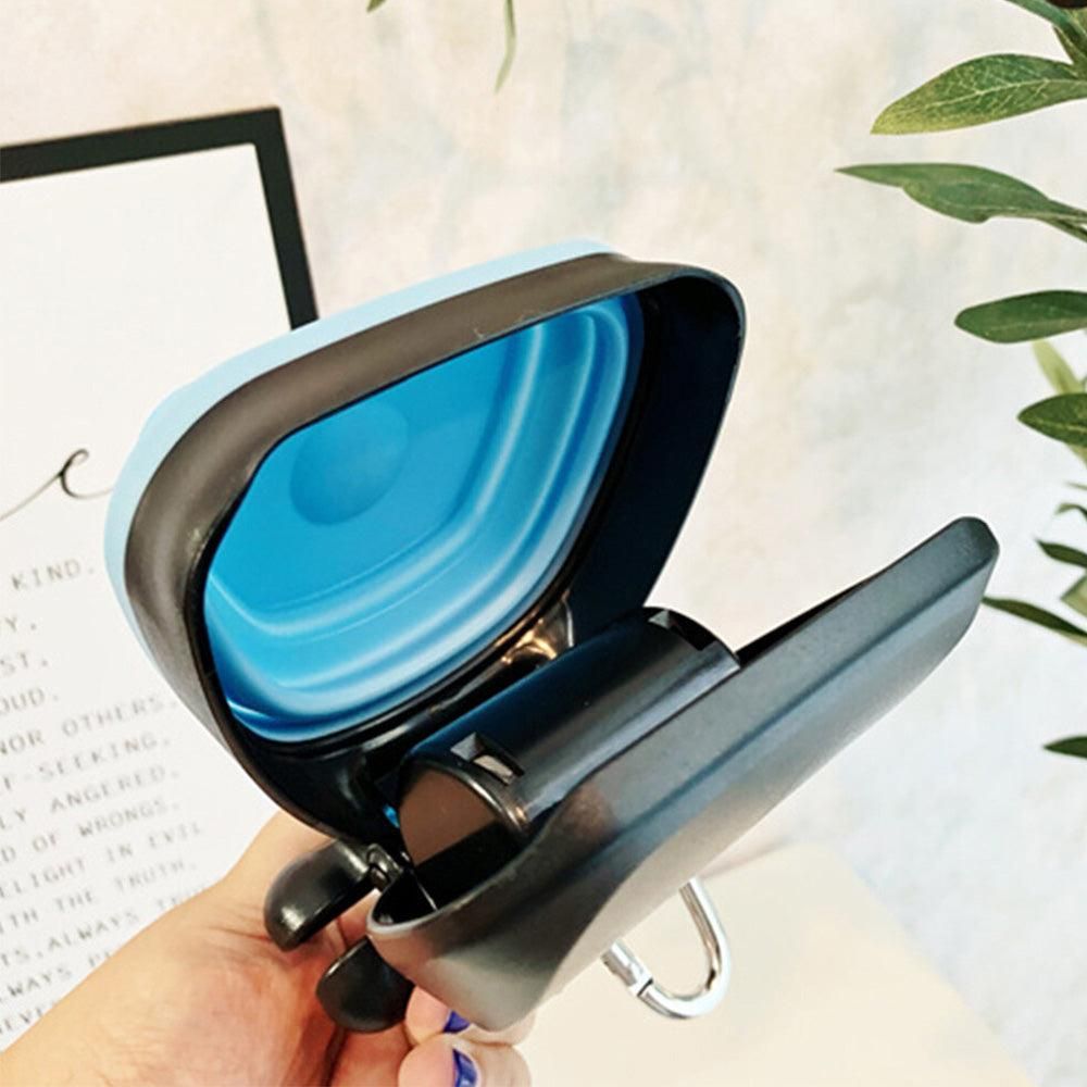 Handheld Foldable Pet Pooper Scooper - Easy Poop Pickup and Cleaner Blue V1263-JX-6928