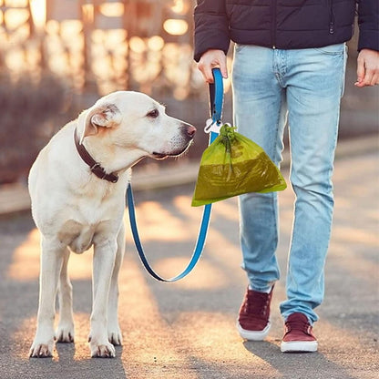 2PCS Metal Dog Poop Bag Holder Clips - Hands-Free Leash Attachment V1263-JX-6940