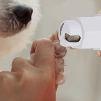 Pet Electric Nail Grinder Clippers Dog Cat LED Light Grooming Trimmer White V1263-JX-6941