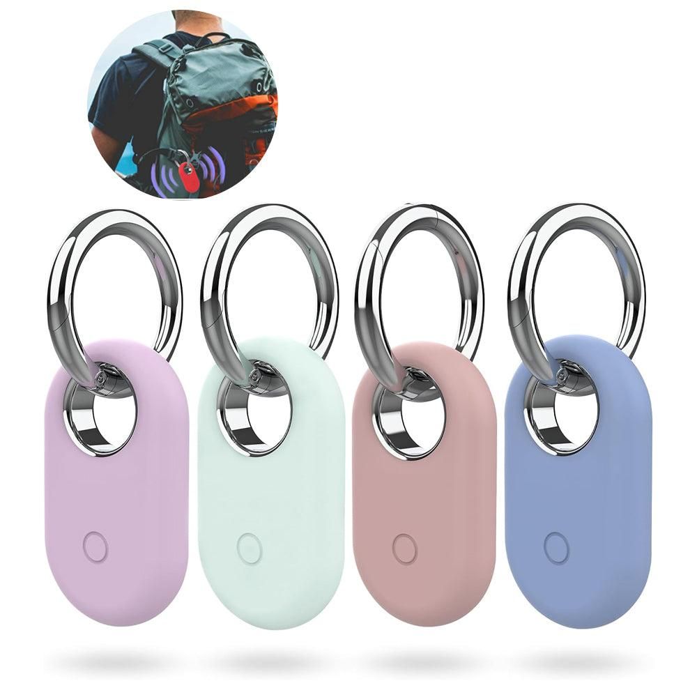 4Pcs Compatible with Samsung Galaxy SmartTag2 Silicone Case All-Round Protection Smarttag2 Holder with V1263-JX-6950-2