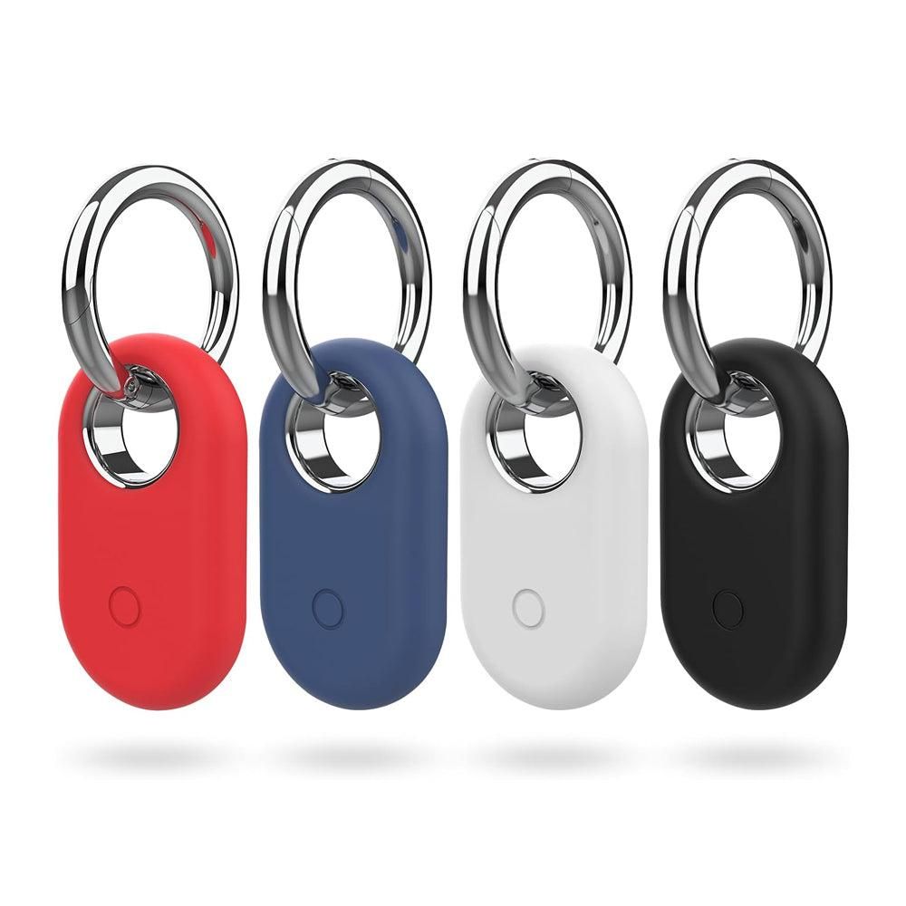4Pcs Compatible with Samsung Galaxy SmartTag2 Silicone Case All-Round Protection Smarttag2 Holder with V1263-JX-6950-3