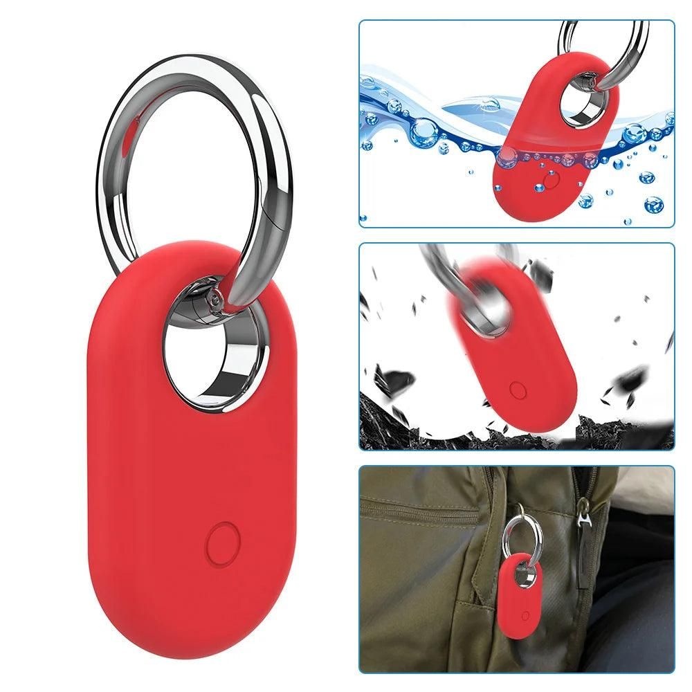 4Pcs Compatible with Samsung Galaxy SmartTag2 Silicone Case All-Round Protection Smarttag2 Holder with V1263-JX-6950-3