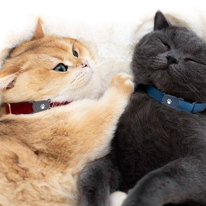2Pcs Pet Cat Collar Holder Silicone Case for Samsung Galaxy SmartTag2 Style 2 V1263-JX-6951