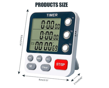 Timer Adjustable Time Reminder-White V1263-JX-696