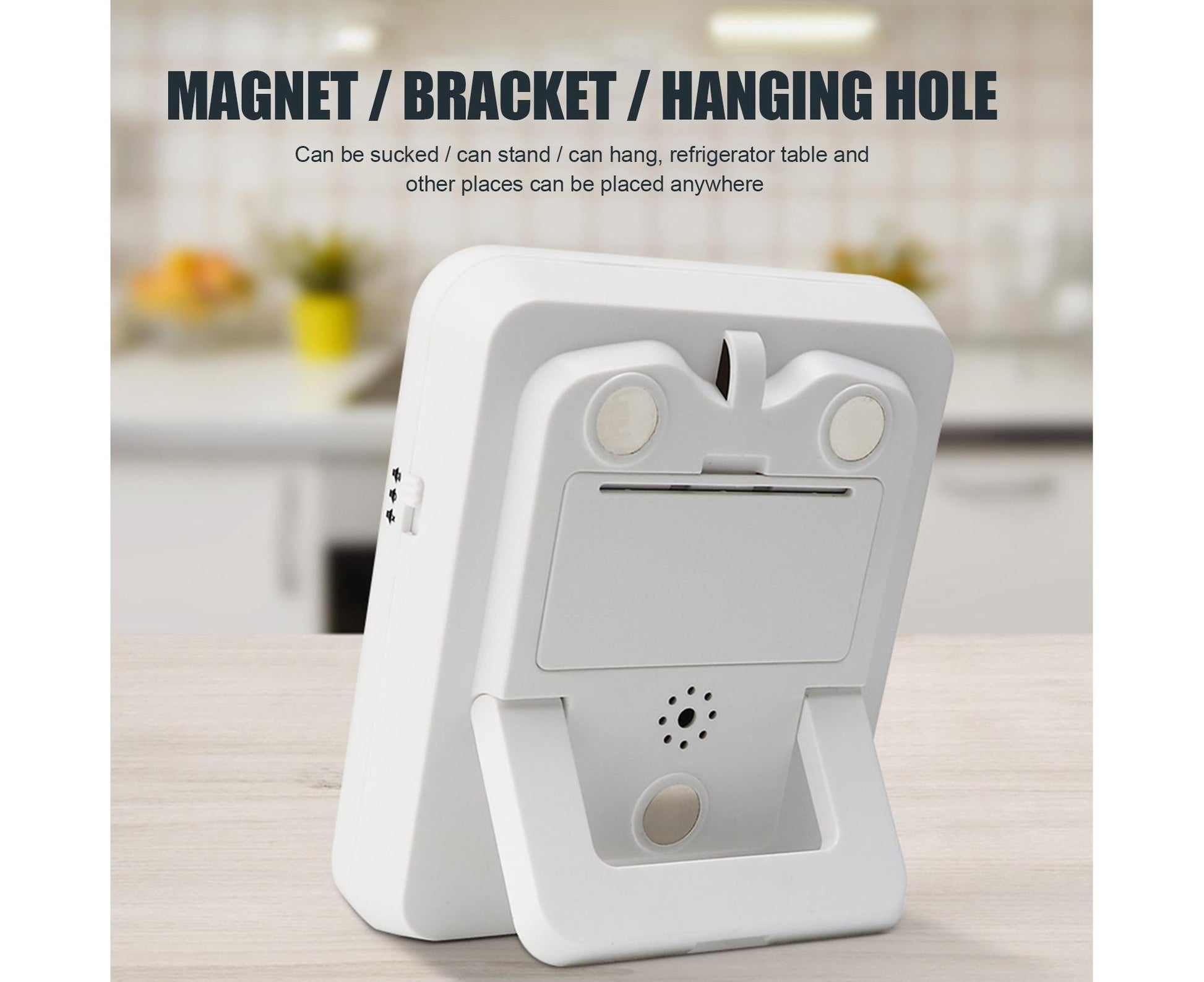Timer Adjustable Time Reminder-White V1263-JX-696