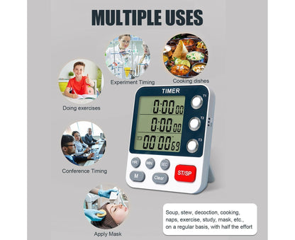 Timer Adjustable Time Reminder-White V1263-JX-696