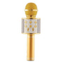 Handheld Wireless Bluetooth Microphone with Speaker for IOS Android Phone Computer 1800mAh Battery Gold V1263-JX-6975-1