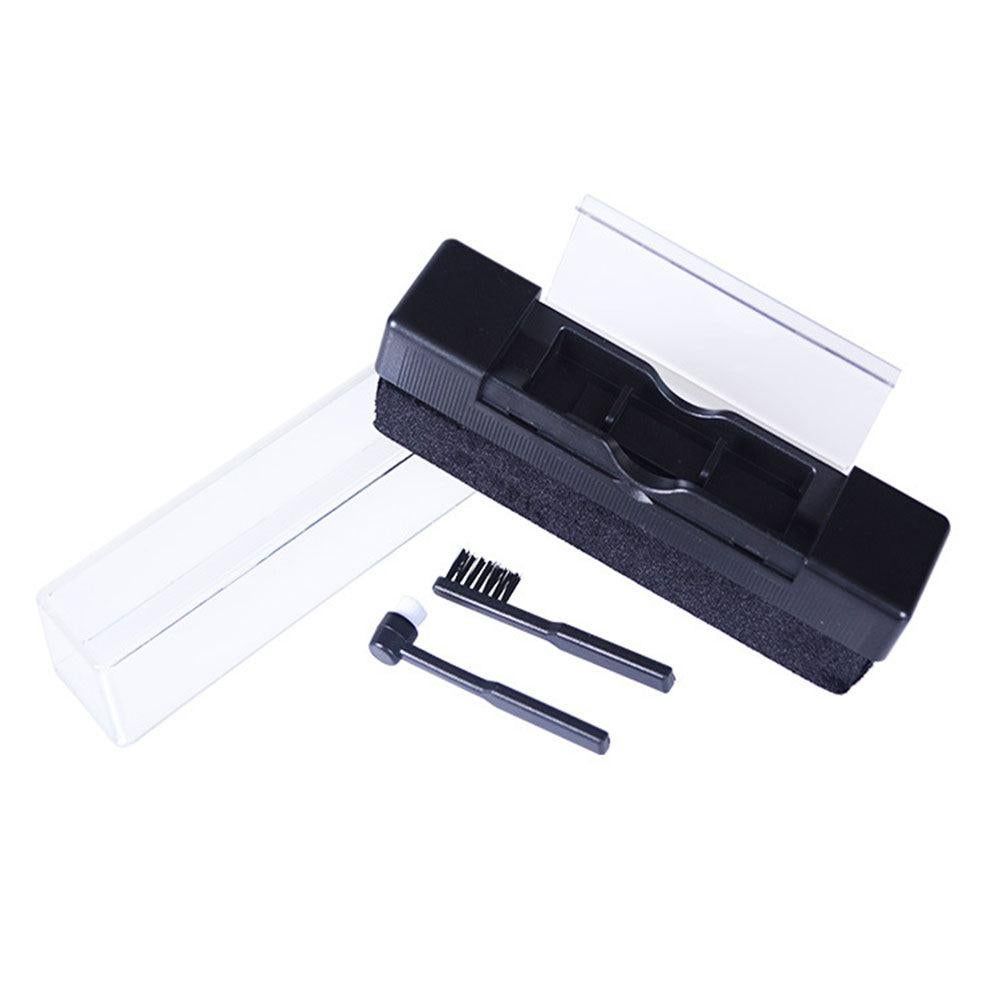 3-in-1 Vinyl Record Brushes Cleaning Kit Anti-Static Cleaner for Vinyl Records V1263-JX-6977