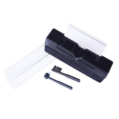 3-in-1 Vinyl Record Brushes Cleaning Kit Anti-Static Cleaner for Vinyl Records V1263-JX-6977