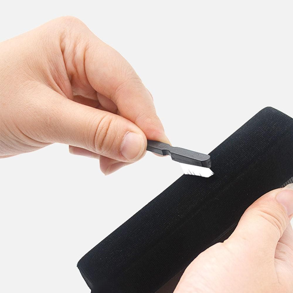 3-in-1 Vinyl Record Brushes Cleaning Kit Anti-Static Cleaner for Vinyl Records V1263-JX-6977