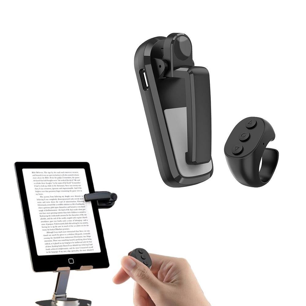 Wireless Remote Page Turner Clicker for Kindle JX-07 - Black V1263-JX-6984