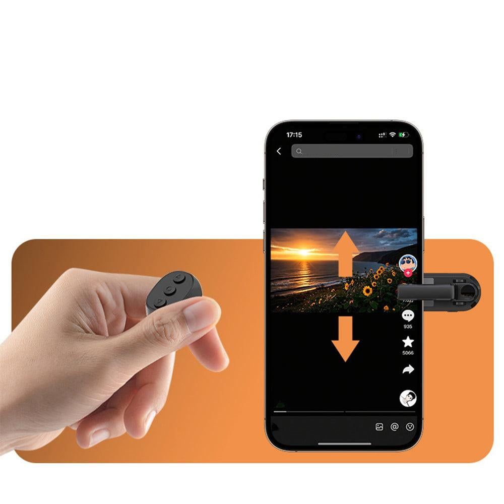 Wireless Remote Page Turner Clicker for Kindle JX-07 - Black V1263-JX-6984