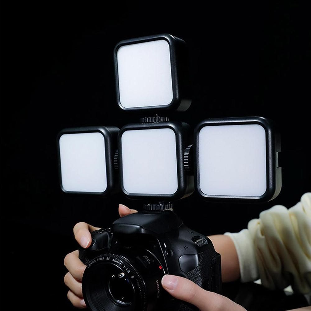 Mini RGB Video Light Kit Adjustable Fill Light for Vlog & Live Stream V1263-JX-6990