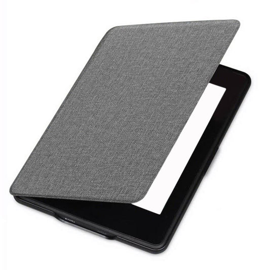 PU Leather Smart Cover Case with Auto Sleep and Wake for Kindle Paperwhite 12th 7-Inch - Grey V1263-JX-6991