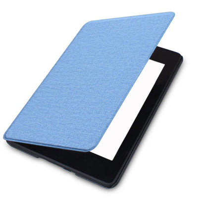 PU Leather Smart Cover Case with Auto Sleep and Wake for Kindle Paperwhite 12th 7-Inch - Grey V1263-JX-6991