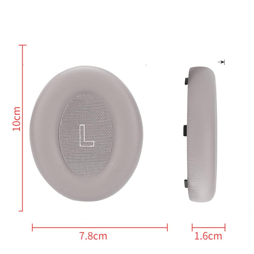 1 Pair Replacement Ear Pads Cushions for Bose QC Ultra Headphones Dune Gray V1263-JX-6992-1