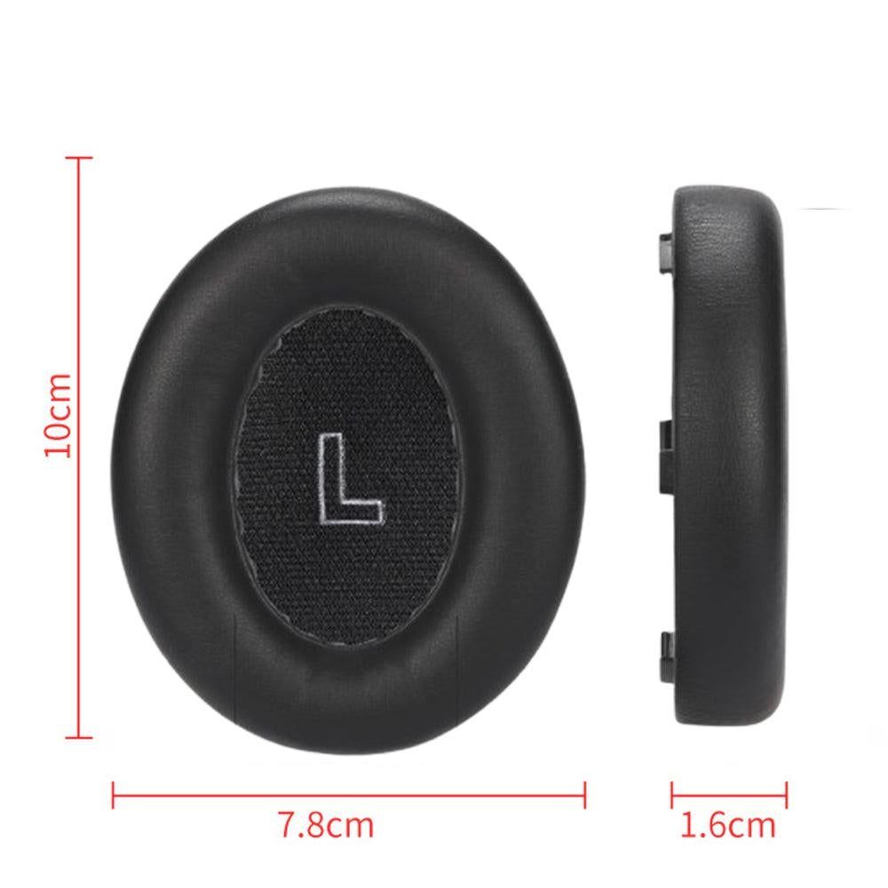1 Pair Replacement Ear Pads Cushions for Bose QC Ultra Headphones Black V1263-JX-6992-2