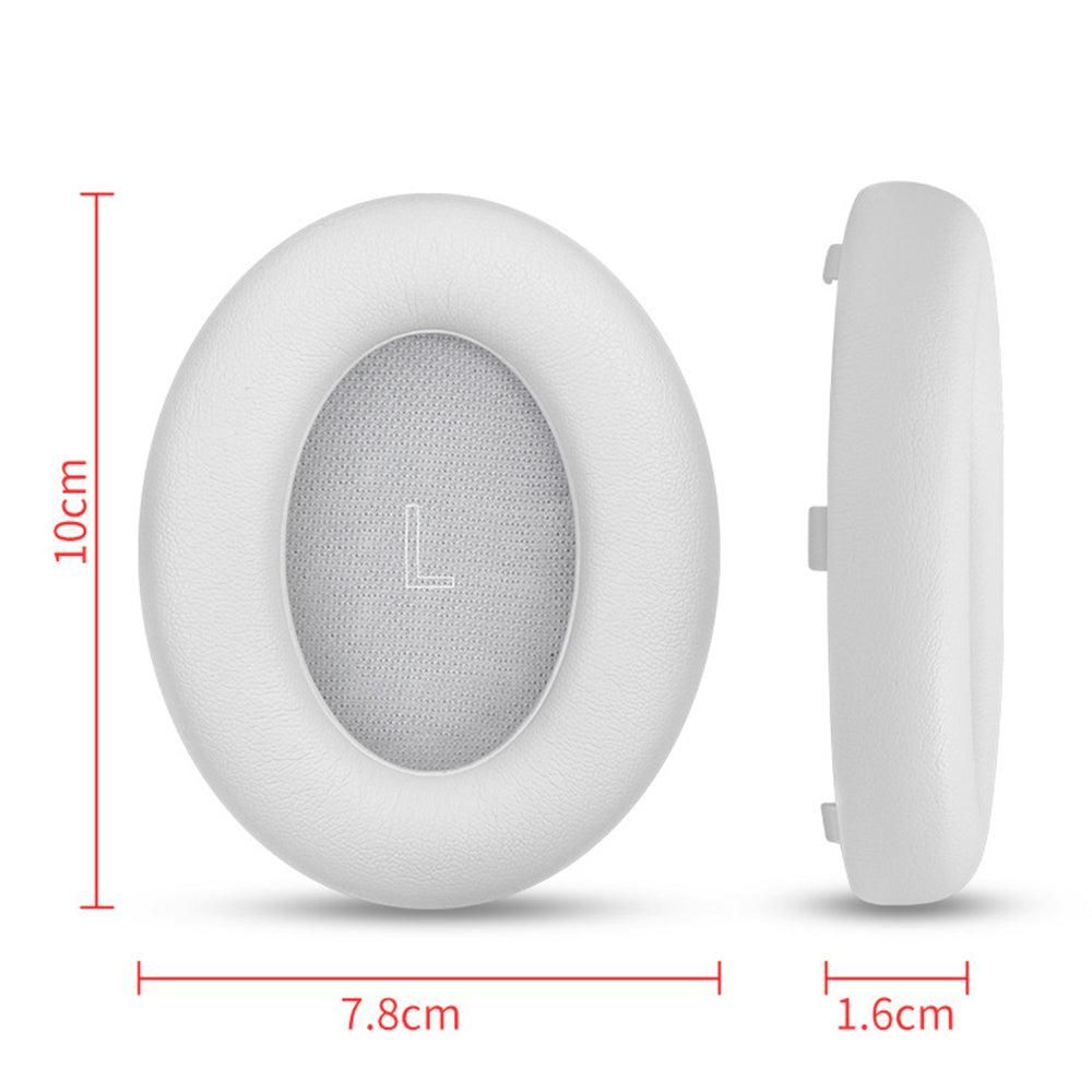 1 Pair Replacement Ear Pads Cushions for Bose QC Ultra Headphones White V1263-JX-6992-3