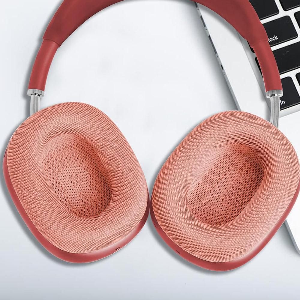 Pair of Replacement Ear Pads for Apple AirPods Max 2nd Generation Headphone Ear Cushions Orange V1263-JX-6994-2