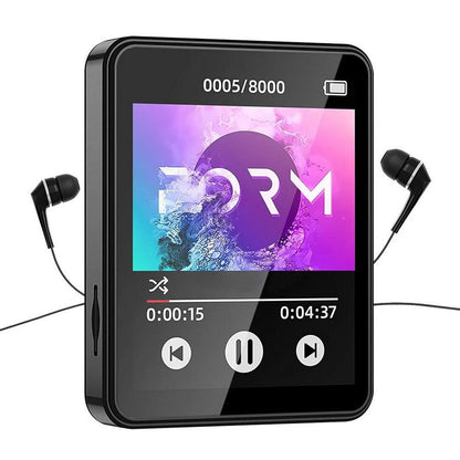 MP4 Player with Bluetooth 2.4-Inch Screen Built-in Speaker and FM Radio - XL V1263-JX-6997-4