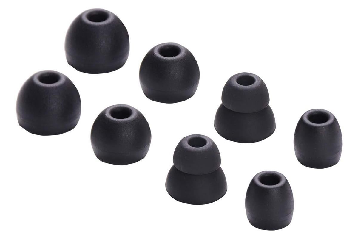 Replacement Silicone Ear Tips Compatible with Beats Flex & Powerbeats Pro Black V1263-JX-6999