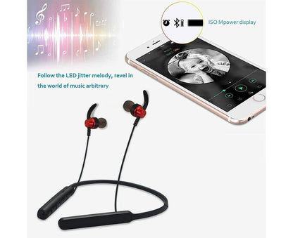 Bluetooth Headphones Neckband 20Hrs Playtime V5.0 Wireless Headset V1263-JX-70
