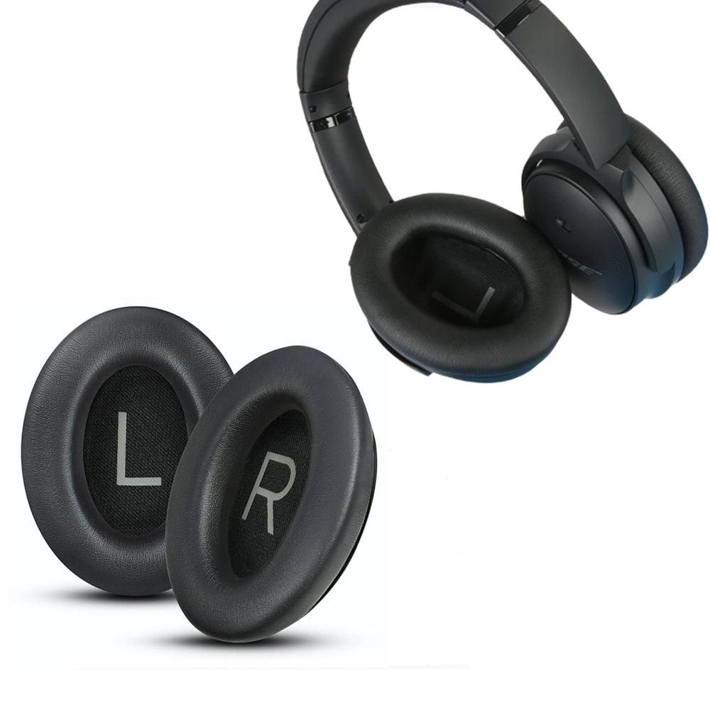 Pair of Replacement Ear Pads for Bose QC45 Headphone Ear Cushions Black V1263-JX-7000-4