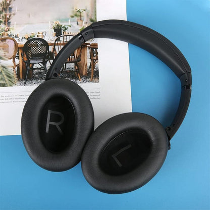 Pair of Replacement Ear Pads for Bose QC45 Headphone Ear Cushions Black V1263-JX-7000-4
