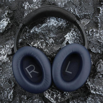 Pair of Replacement Ear Pads for Bose QC45 Headphone Ear Cushions Navy V1263-JX-7000-5