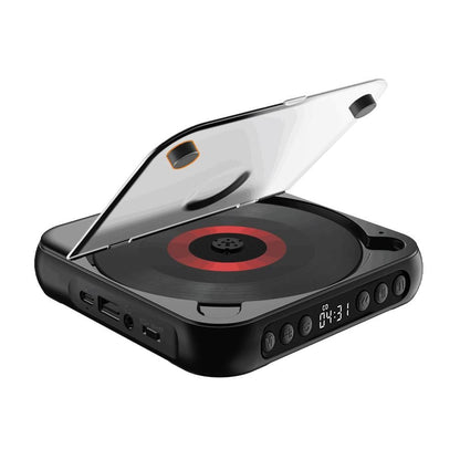 Portable Bluetooth CD Player Supports USB /Wired Playback Rechargeable Walkman White V1263-JX-7002-1