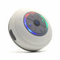LED Bluetooth Portable Speaker with Suction Cup for Shower and Travel White V1263-JX-7003-2