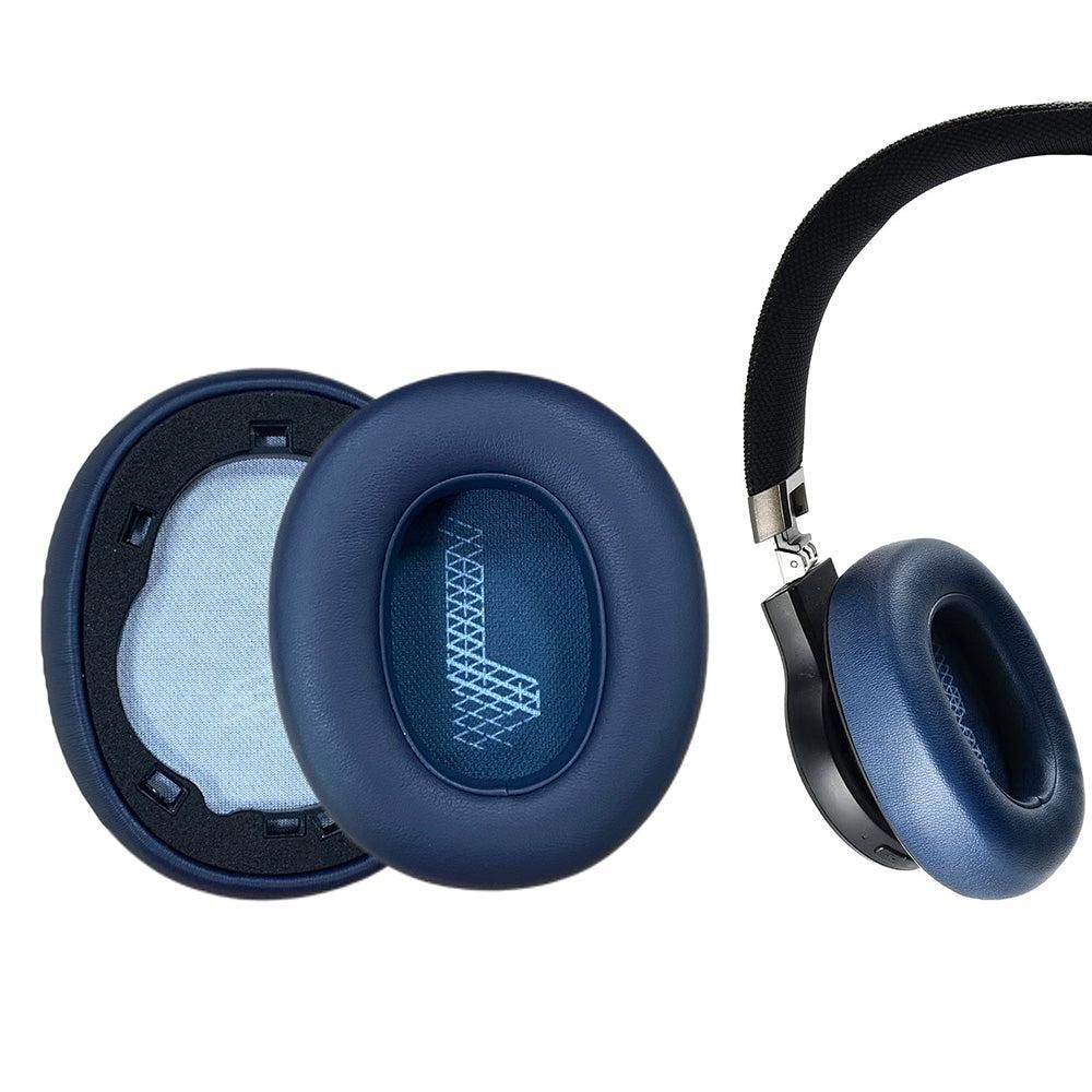Replacement Ear Pads Cushion Cover Compatible With JBL Live 650BTNC 660NC E65BTNC Duet NC Headphones Blue V1263-JX-7009-1
