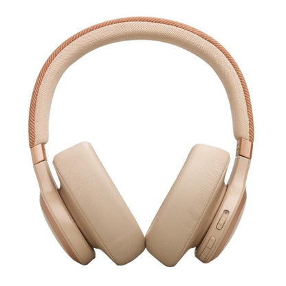 Replacement Ear Pads Cushion Cover Compatible With JBL Live 650BTNC 660NC E65BTNC Duet NC Headphones Gold V1263-JX-7009-3
