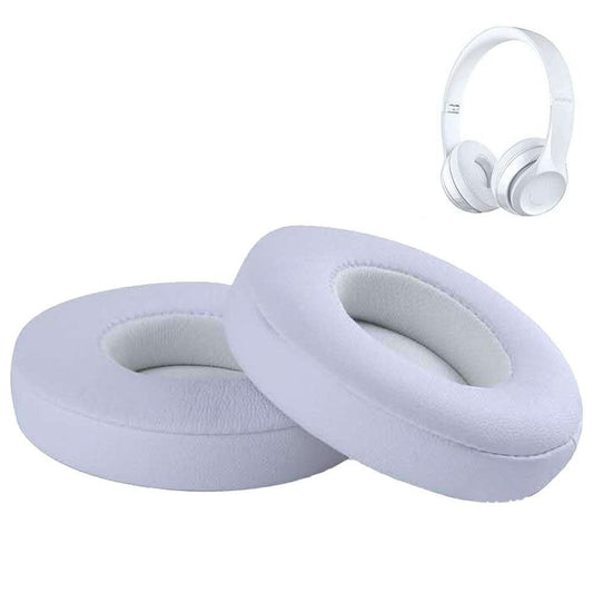 Pair of Replacement Ear Pads for Beats Solo 2 Solo 3 Wireless Headphone Earpads White V1263-JX-7011-2
