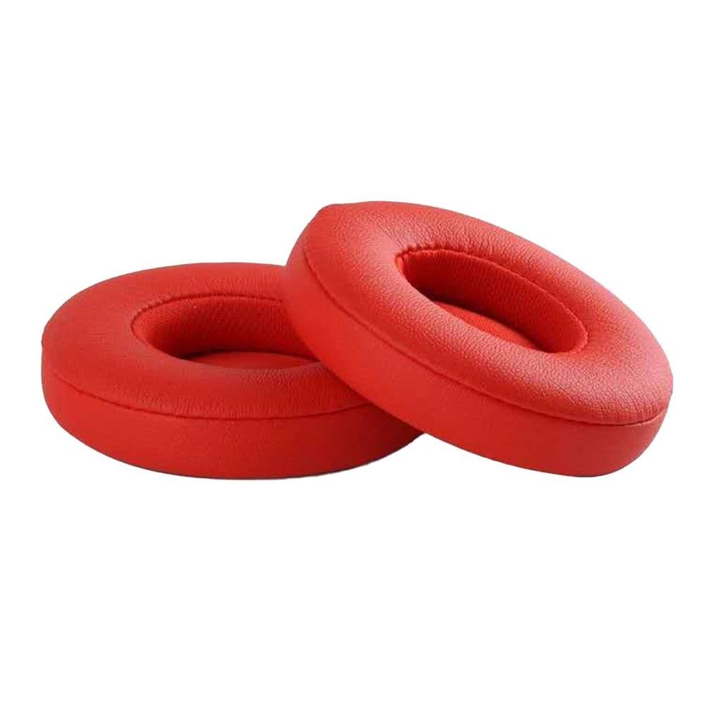 Pair of Replacement Ear Pads for Beats Solo 2 Solo 3 Wireless Headphone Earpads Red V1263-JX-7011-5